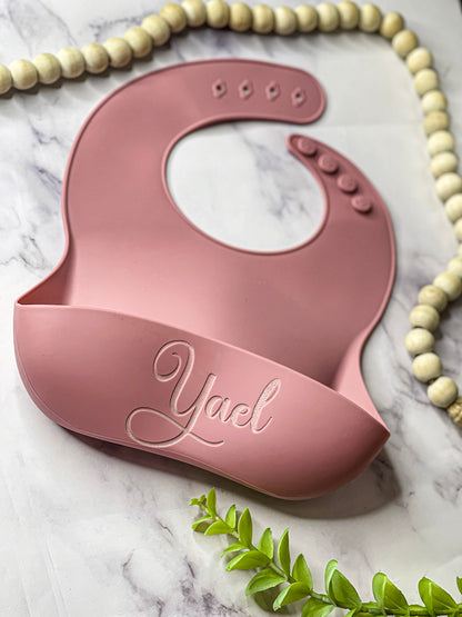 Personalized Silicone Baby Bibs