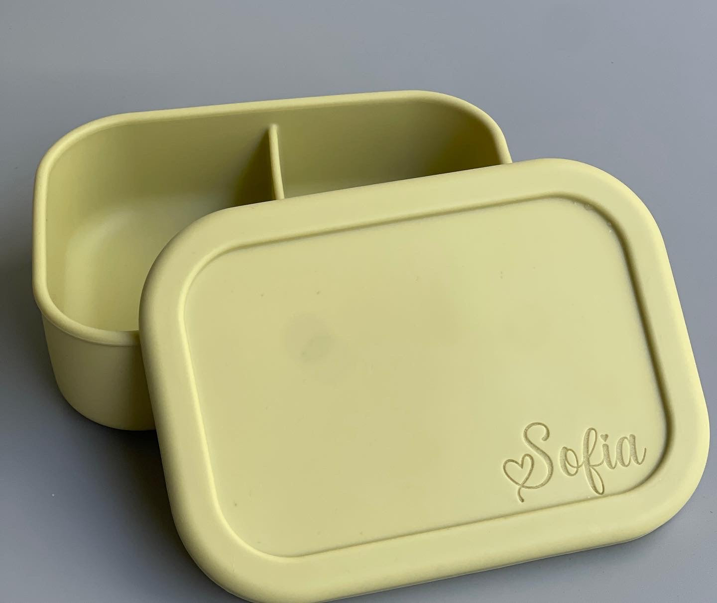 Personalized Silicone Bento Lunch Box